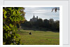 Autumnal image of the Royal Observatory Greenwich including, Flamsteed House, Peter Harrison Planetarium & Altazimuth building and the park by National Maritime Museum
