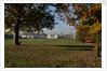 Autumnal image of the Queens House in Greenwich including views from in the park by National Maritime Museum