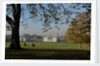 Autumnal image of the Queens House in Greenwich including views from in the park by National Maritime Museum