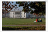 Autumnal image of the Queens House in Greenwich including views from in the park by National Maritime Museum