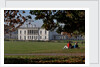 Autumnal image of the Queens House in Greenwich including views from in the park by National Maritime Museum