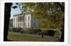 Autumnal image of the Queens House in Greenwich including views from in the park. by National Maritime Museum