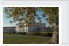 Autumnal image of the Queens House in Greenwich including views from in the park by National Maritime Museum