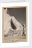 Grotto berg with Taylor in the foreground by Herbert George Ponting