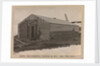 Davies, the carpenter, working on the hut by Herbert George Ponting