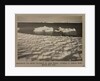 Weathered ice after blizzard at Cape Evans, looking to Castle Rock. by Herbert George Ponting