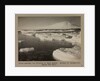 Young pancake ice forming at West Beach. Erebus in background. by Herbert George Ponting