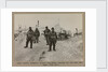 Captain Scott, Simpson, Bowers and Evans leaving for the West Mts by Herbert George Ponting
