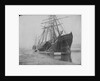 Stern views of the 'Mary of St Ives' and the 'Liberty of Teignmouth' dried out at Swansea. Inversed digital file to create b&w positive by Calvert Richard Jones