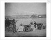 Royal William Victualling Yard, Plymouth, from Mount Edgecombe. Inversed digital file to create b&w positive by vWilliam Henry Fox Talbot; Nicolaas Henneman