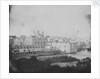 View across to Senglea with the Sheer Bastion on the right. Inversed digital file to create b&w positive by Calvert Richard Jones
