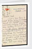 Letter from Marion Wright to her father, written onboard 'Titanic' on RMS 'TITANIC' headed paper by Marion Wright