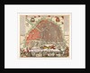 Map of Amsterdam with inset view by Carel Allardt