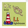 Knot and lighthouse children graphic by Anonymous