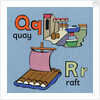 Quay and raft children graphic by Anonymous