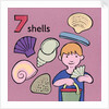 7 shells children graphic by Anonymous