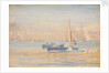 Looking into Portsmouth Harbour by William Lionel Wyllie