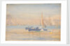 Looking into Portsmouth Harbour by William Lionel Wyllie