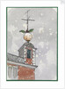 Royal Observatory Greenwich time ball as a Christmas pudding by Gary Wilcox