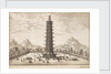 The Empire of China & Japan - the Porcelain Pagoda (Da Bao'en Si), at Nanjing by Thomas Pennant