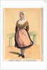 Souvenirs de Boulogne Sur Mer Book - Juene fille a la Promenade by Unknown