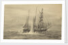 Merope in action with a U Boat by William Lionel Wyllie