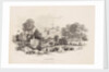 Singapore, view of Government Hill, the English burial ground and the Armenian church,First illustration in pamphlet Six views of Singapore and Macao from drawings made on the spot in 1840 by 