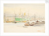 Docks by William Lionel Wyllie
