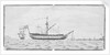 View of HMS 'St George' after being on shore on the bar of Lisbon (1785) by G. B. Lawrence