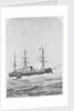 HMS 'Monarch' (1868) under way by W. Spalding
