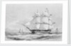H.M.S. Collingwood 80 Guns (before letters) by John H Vernon