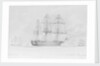 HMS 'Marlborough' off Stromberg by Montagu Frederick O'Reilly