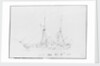 Sketch of HMS Avon Jany 14th 1848 by Lieutenant Robert Strickland Thomas