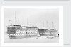 HMS 'Excellent' (?) by W. Mackenzie Thompson