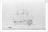 HMS 'Britannia' by John Cantiloe Joy