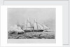 H.M. Despatch Gun Boat 'Arrow' trying range off Sebastopol by Thomas Goldsworth Dutton