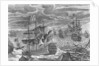 Sir Cloudisly Shovel in the Association with the Eagle, Rumney and the Firebrand, Lost on the Rocks of Scilly, October 22, 1707' by unknown