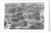 Sir Cloudisly Shovel in the Association with the Eagle, Rumney and the Firebrand, Lost on the Rocks of Scilly, October 22, 1707' by unknown