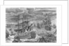 Sir Cloudisly Shovel in the Association with the Eagle, Rumney and the Firebrand, Lost on the Rocks of Scilly, October 22, 1707' by unknown