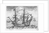 40-gun ship 'Lion' (1557, also known as 'Golden Lion') by Claes Jansz Visscher