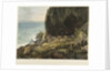 Picturesque views of the Diamond Rock: a lodgement under the rock on the south-west side by John Eckstein
