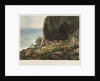 Picturesque views of the Diamond Rock: a lodgement under the rock on the south-west side by John Eckstein