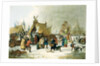 Frost fair on the river Thames, 19th century by Luke Clennel