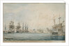 The conquest of the island of Curacoa by four frigates under the command of Sir Charles Brisbane by Charles Brisbane