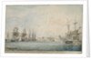 The conquest of the island of Curacoa by four frigates under the command of Sir Charles Brisbane by Charles Brisbane