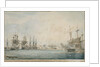 The conquest of the island of Curacoa by four frigates under the command of Sir Charles Brisbane by Charles Brisbane