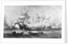 The attack of the 'Vanguard' (commanded by Sir William Winter) on the Spanish Armada, 8 August 1588 by A. Wilmore