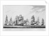 A British squadron off Madagascar by unknown