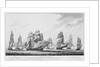 A British squadron off Madagascar by unknown