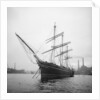 'Cutty Sark' (1869) at anchor by unknown